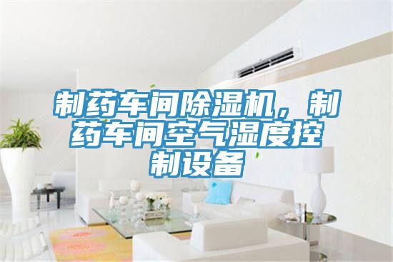 制藥車間除濕機，制藥車間空氣濕度控制設(shè)備