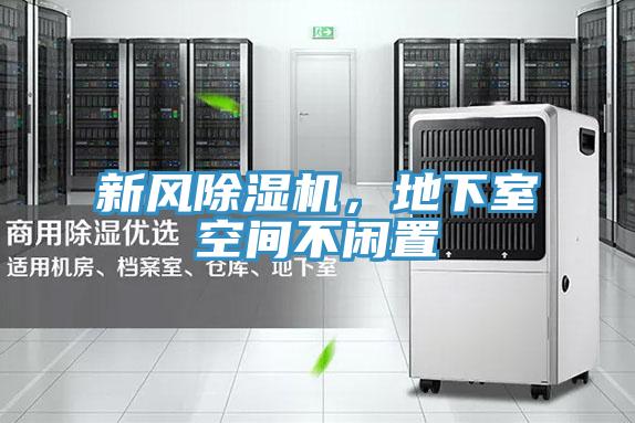 新風除濕機，地下室空間不閑置