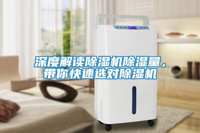 深度解讀除濕機除濕量，帶你快速選對除濕機