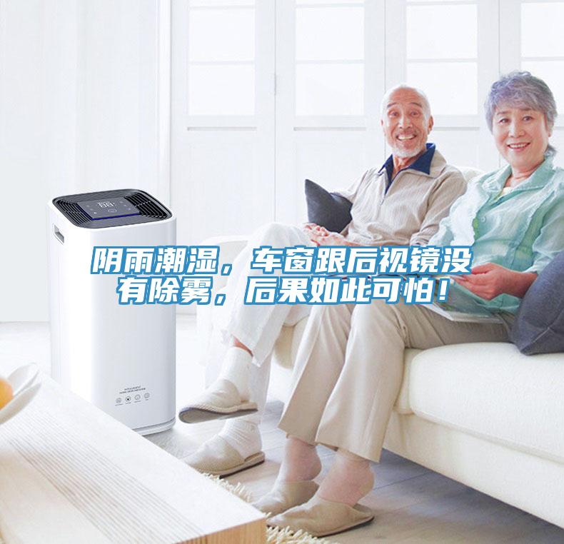 陰雨潮濕，車窗跟后視鏡沒有除霧，后果如此可怕！
