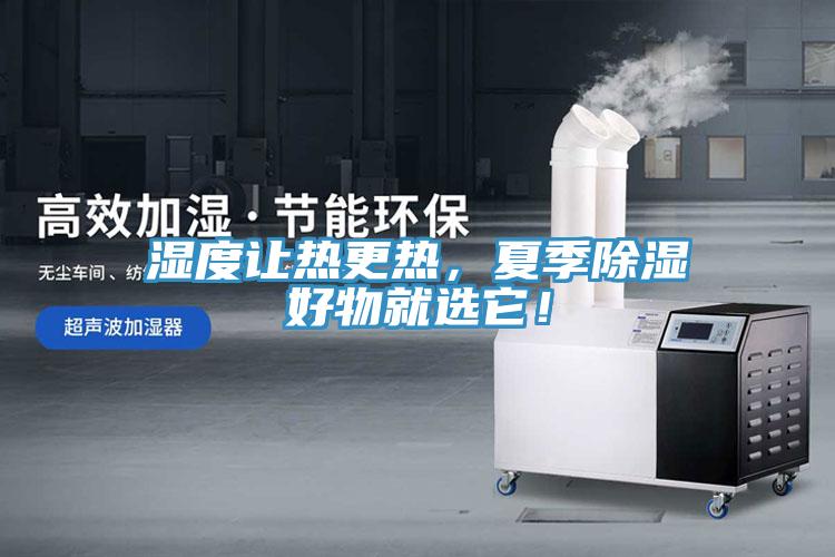濕度讓熱更熱，夏季除濕好物就選它！