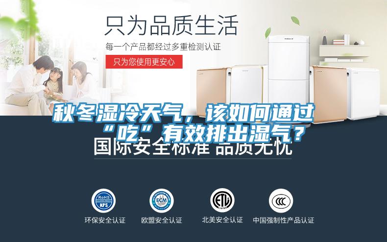 秋冬濕冷天氣，該如何通過“吃”有效排出濕氣？