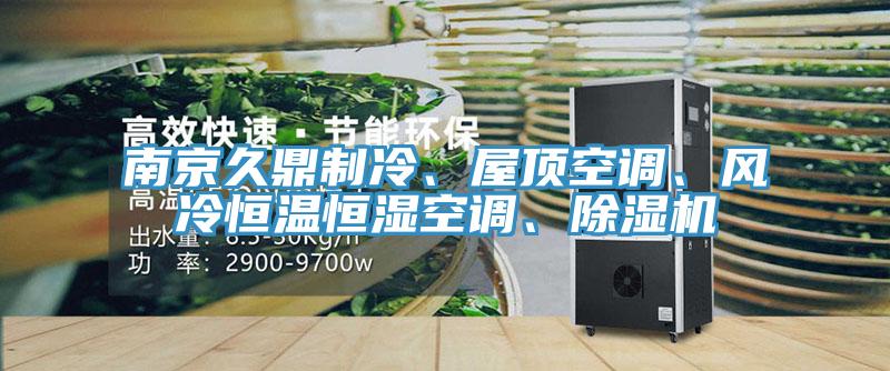 南京久鼎制冷、屋頂空調(diào)、風(fēng)冷恒溫恒濕空調(diào)、除濕機(jī)
