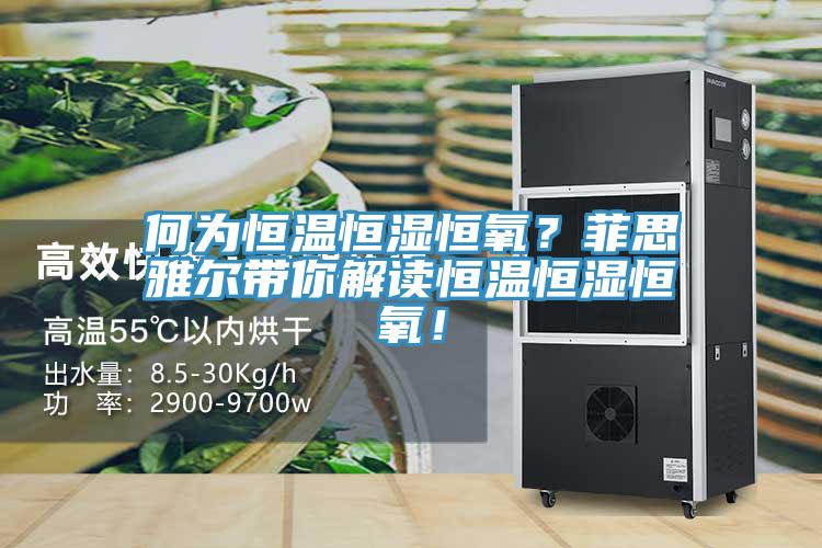 何為恒溫恒濕恒氧？菲思雅爾帶你解讀恒溫恒濕恒氧！