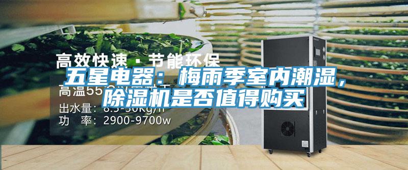 五星電器：梅雨季室內(nèi)潮濕，除濕機(jī)是否值得購(gòu)買(mǎi)