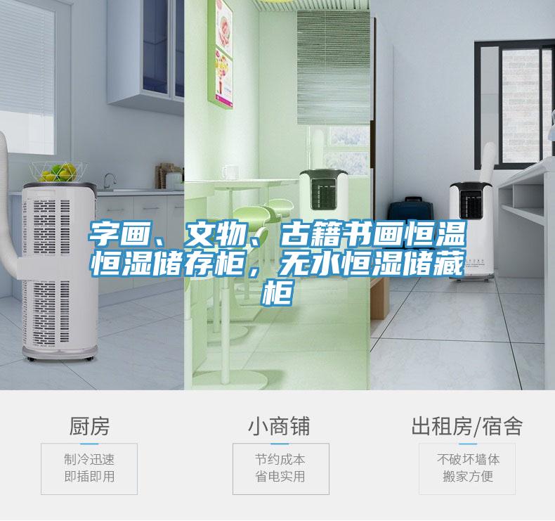 字畫、文物、古籍書畫恒溫恒濕儲(chǔ)存柜，無(wú)水恒濕儲(chǔ)藏柜