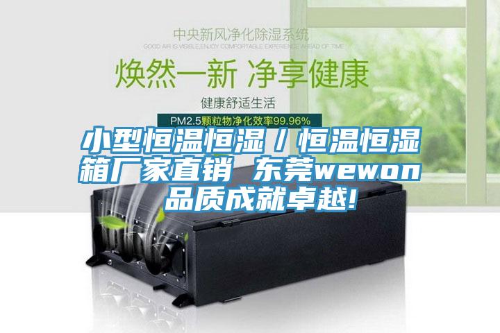 小型恒溫恒濕／恒溫恒濕箱廠(chǎng)家直銷(xiāo) 東莞wewon 品質(zhì)成就卓越!