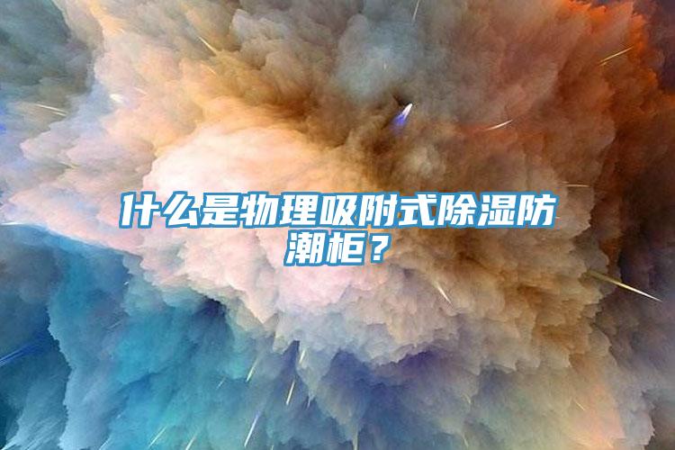 什么是物理吸附式除濕防潮柜?