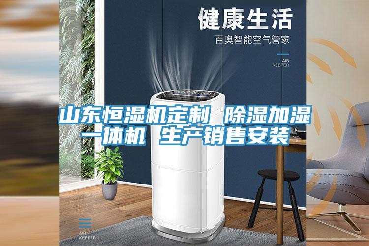 山東恒濕機定制 除濕加濕一體機 生產銷售安裝