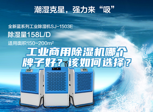 工業商用除濕機哪個牌子好？該如何選擇？