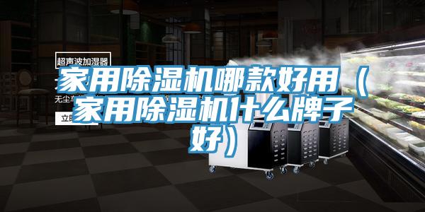 家用除濕機哪款好用(家用除濕機什么牌子好)