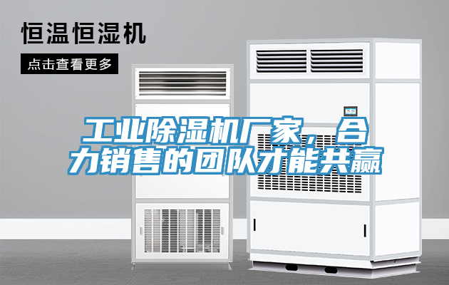 工業除濕機廠家，合力銷售的團隊才能共贏