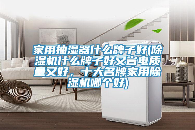 家用抽濕器什么牌子好(除濕機什么牌子好又省電質量又好,十大名牌家用除濕機哪個好)