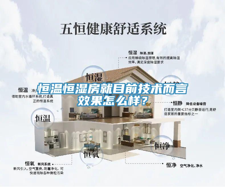 恒溫恒濕房就目前技術而言效果怎么樣？