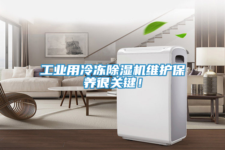 工業用冷凍除濕機維護保養很關鍵！