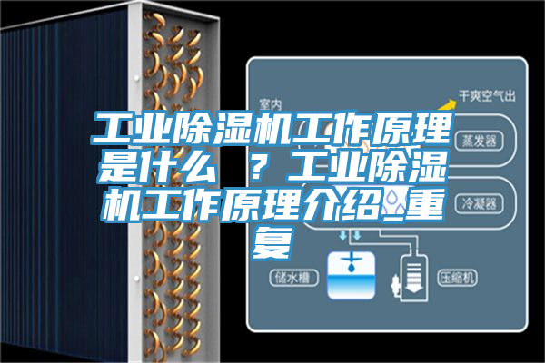 工業除濕機工作原理是什么 ？工業除濕機工作原理介紹_重復