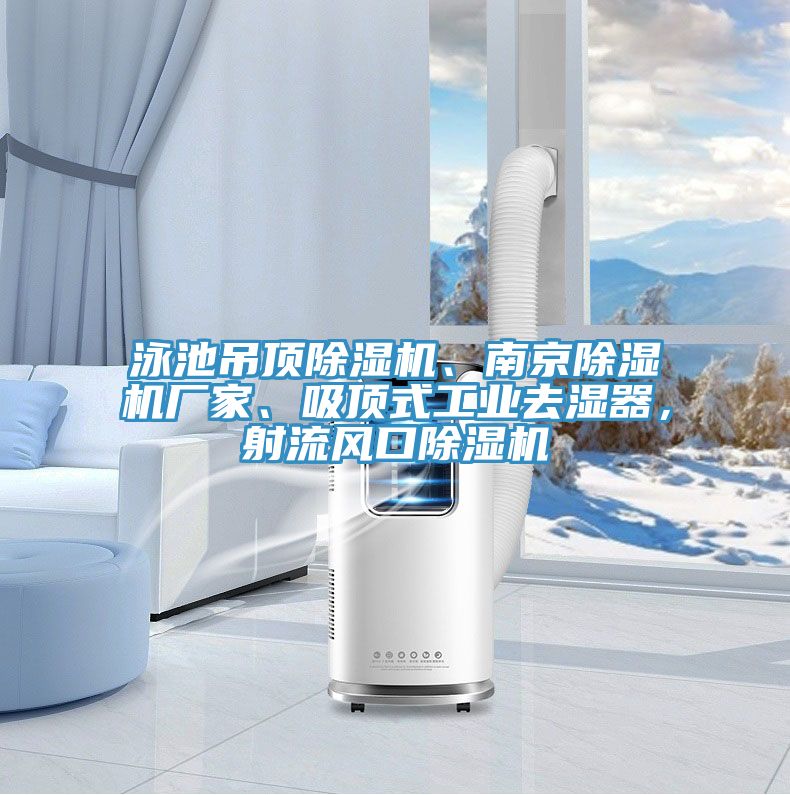 泳池吊頂除濕機、南京除濕機廠家、吸頂式工業去濕器，射流風口除濕機