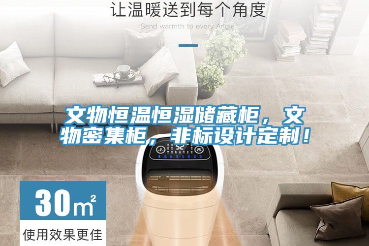 文物恒溫恒濕儲藏柜，文物密集柜，非標設計定制！