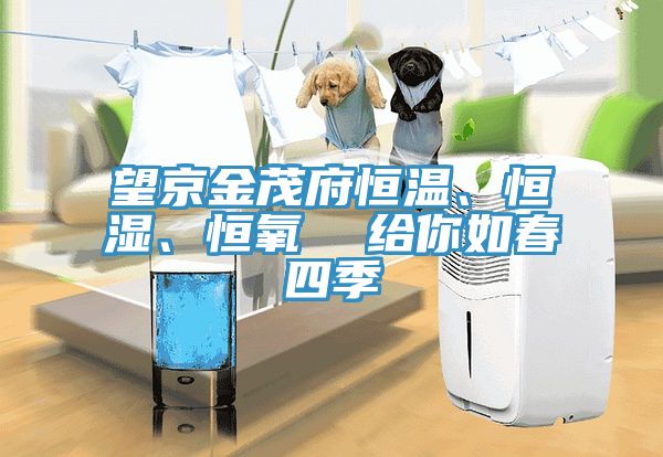 望京金茂府恒溫、恒濕、恒氧  給你如春四季