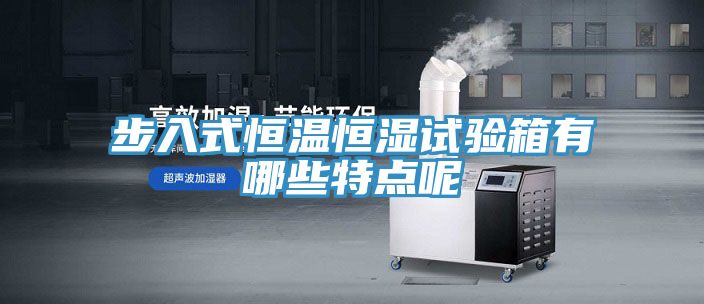步入式恒溫恒濕試驗箱有哪些特點(diǎn)呢