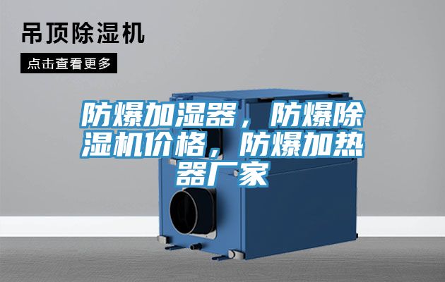 防爆加濕器，防爆除濕機(jī)價(jià)格，防爆加熱器廠家