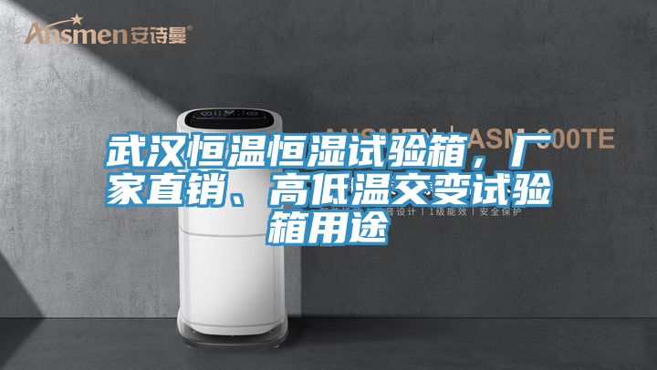 武漢恒溫恒濕試驗箱，廠家直銷、高低溫交變試驗箱用途