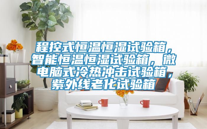程控式恒溫恒濕試驗箱，智能恒溫恒濕試驗箱，微電腦式冷熱沖擊試驗箱，紫外線老化試驗箱